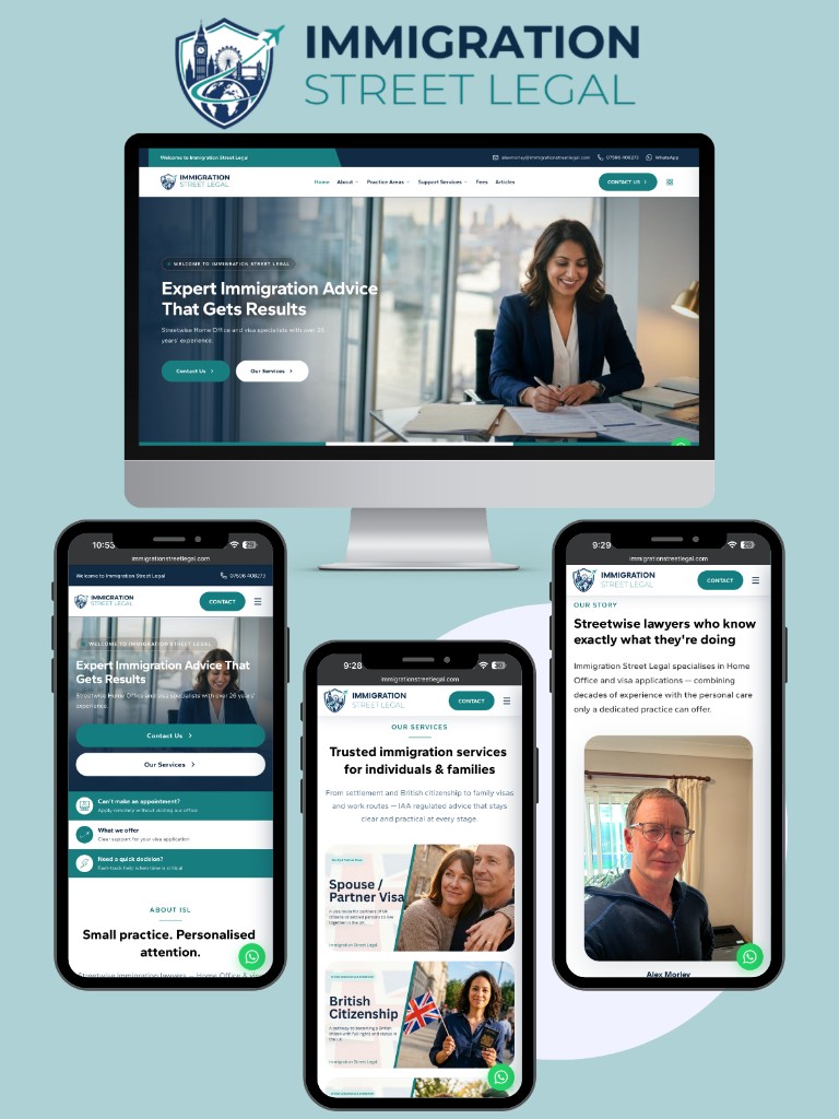 Immigration Street Legal website